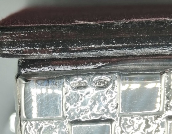 Image 1 of 925 zilveren etui 15x15