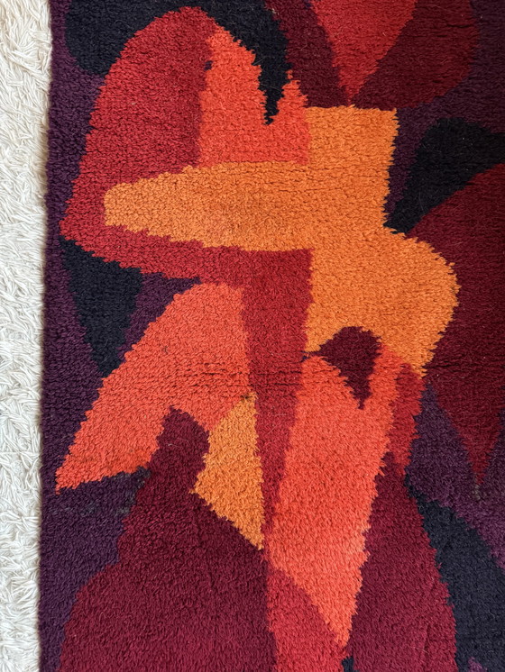Image 1 of Skandinavischer Pop-Art-Teppich aus den 1970er Jahren