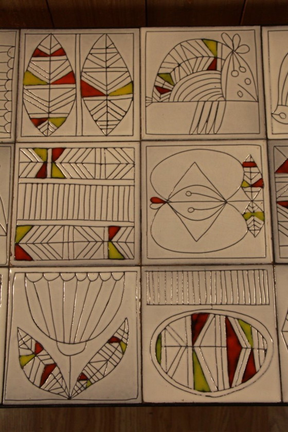 Image 1 of Mesa de centro de cerámica Roger Capron, década de 1960