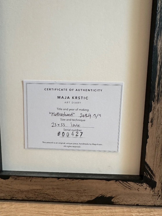 Disegno Arte Maja Kristic – Dipinti e disegni, Legno (photo 8 of 9)