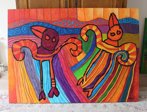 Paul Megens old painting 'The Winds of Beer'