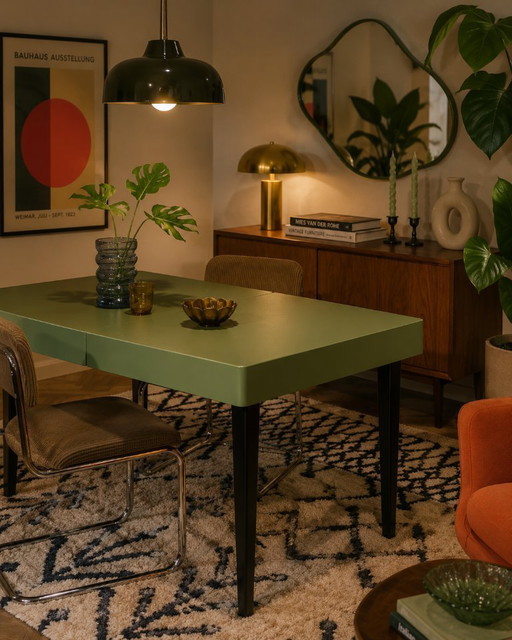 Art Deco Dining Table, 1950s