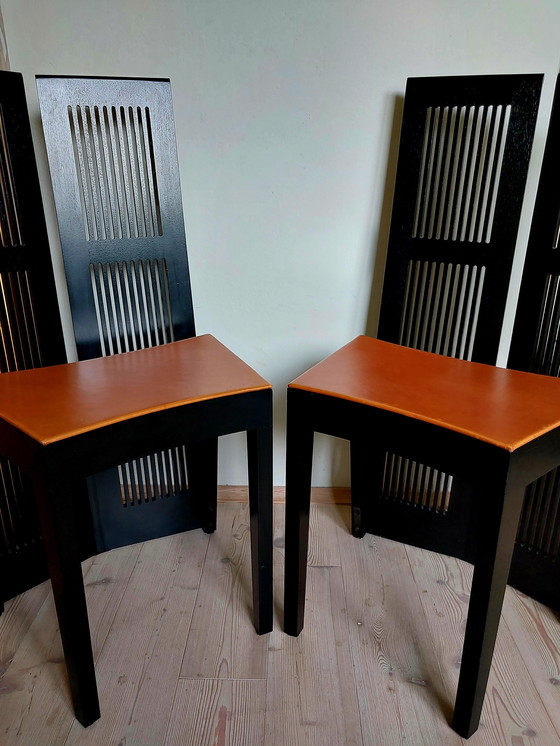 Image 1 of Cassina Lubekka Chair Stool Design Chair Branzi Italy