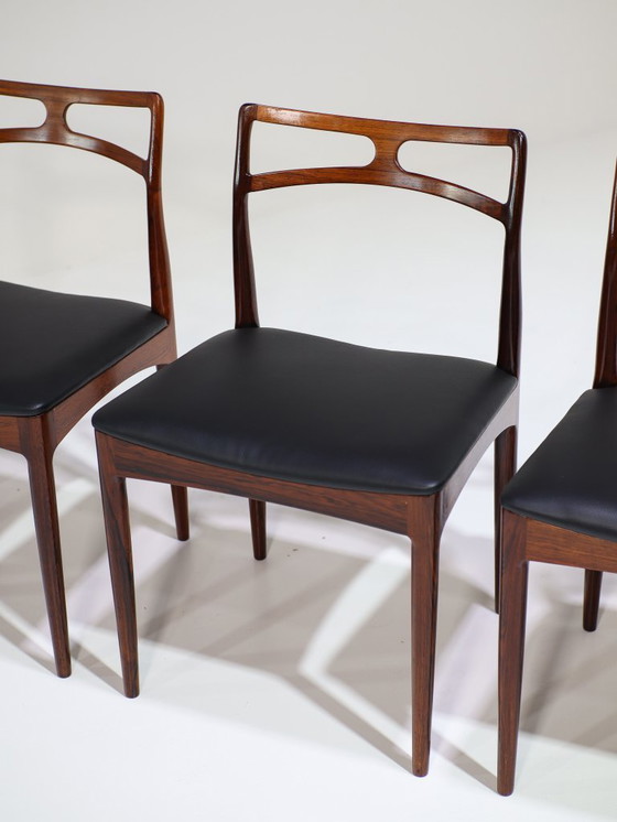 Image 1 of 6x Johannes Andersen 94 Esszimmerstühle aus Palisander