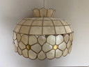 Vintage capiz shell lamp pearl pendant lamp