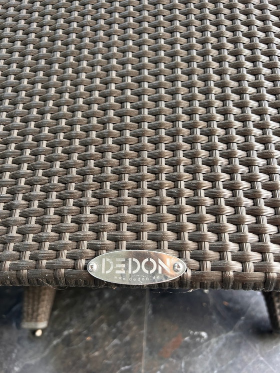Set da esterno Dedon. Tavolo con 8 sedie – Set da giardino, Vetro, Plastica (photo 6 of 7)
