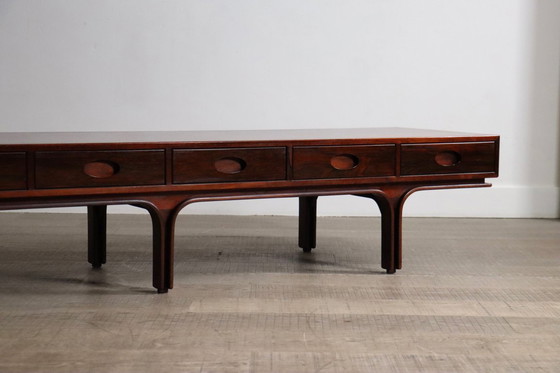 Image 1 of Gianfranco Frattini low sideboard for Bernini Italy 1957