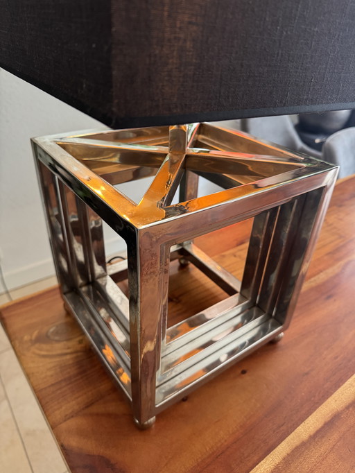 Eichholtz Bellugia Tischleuchte - Chrom & Messing - Boutique Luxury Design