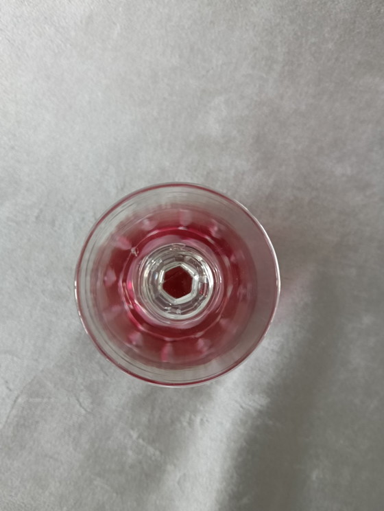 Bicchieri in cristallo di Boemia cut-to-clear – Boheems, Bicchieri e caraffe (photo 6 of 8)