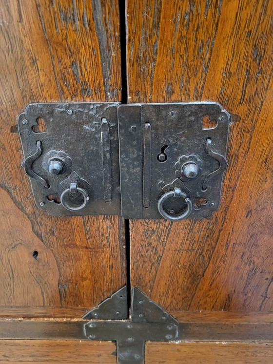 Antique Japanese Choba Dansu cabinet – choba-dansu, Chest of drawers, Iron, Wood (photo 9 of 9)