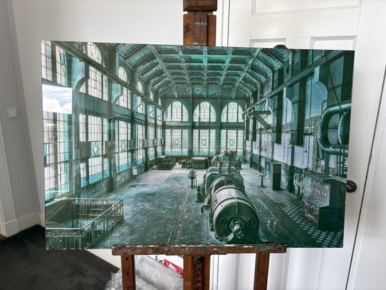 Image 1 of Fotografía arquitectónica detrás de cristal acrílico sobre Alubond (Dibond) – 90 × 60 cm