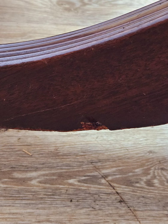 Image 1 of Elegant Georgian Dining Table, 2nd half of the 19th Century - Classic/Walnut