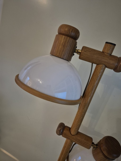 Vintage Steinhauer design vloerlamp uit de jaren 70 – vloerlampen, Plastic, Wood (photo 2 of 6)