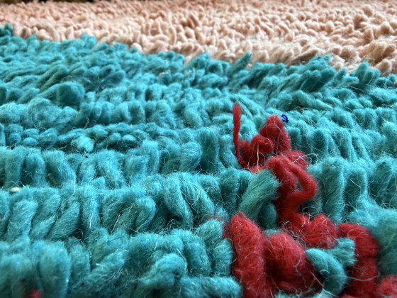 Image 1 of Tappeto monumentale in lana fatto a mano con motivo a serpente – 325 × 204 cm