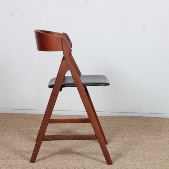 Image 1 of Pair of chairs by Henning Kjaernulf for Boltinge Stolefabrik, 1960