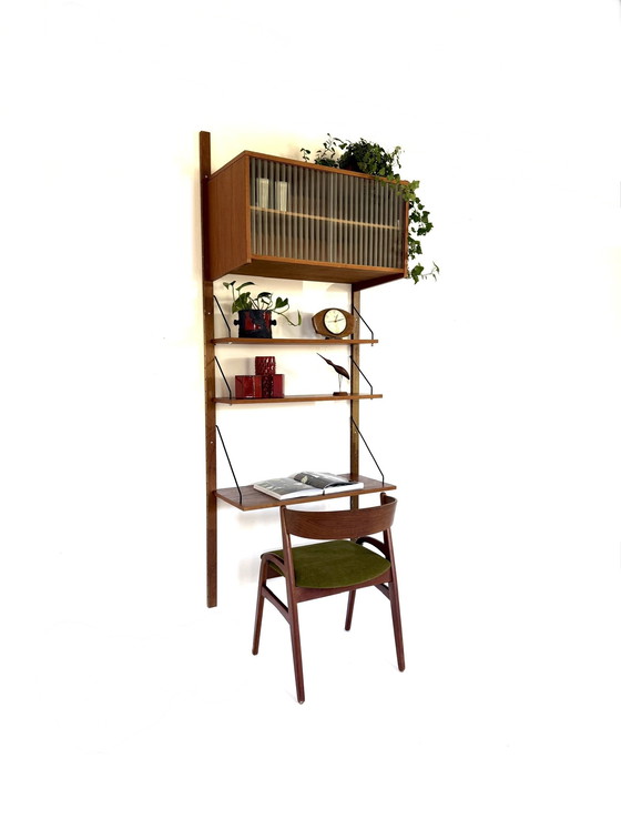 Image 1 of Vintage Modulair Deens Wandsysteem ‘60