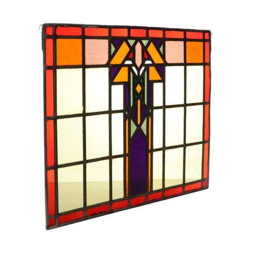 Vetrate colorate Scuola di Amsterdam Vetrate artistiche Art Déco – decoratieve objecten, Glass (photo 2 of 15)