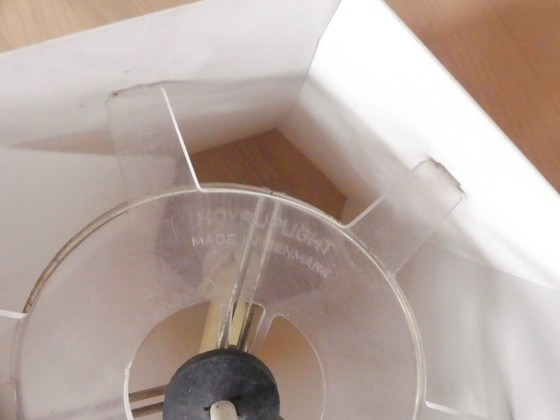 Image 1 of Plafondlamp Lars Eiler Schiøler voor Hoyrup kunststof UK1aeb