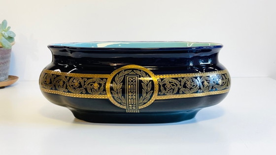 Pflanzkübel Sarreguemines Frankreich – Sarreguemines France, Ceramic (photo 9 of 15)