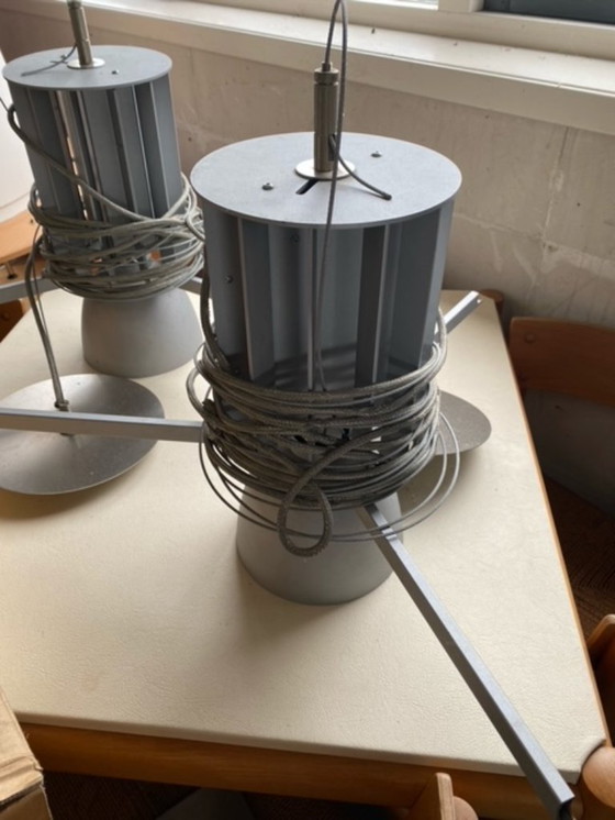 Image 1 of Ingo Maurer XXL Kuppel-Pendelleuchte 1999 Design Ingo Maurer