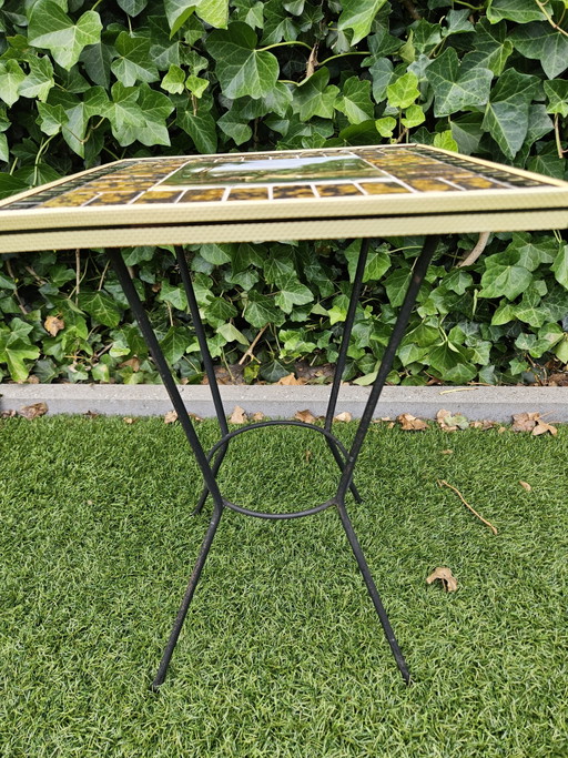 Vintage Bijzettafel Jaren 70 – Ceramic, Metal (photo 2 of 7)