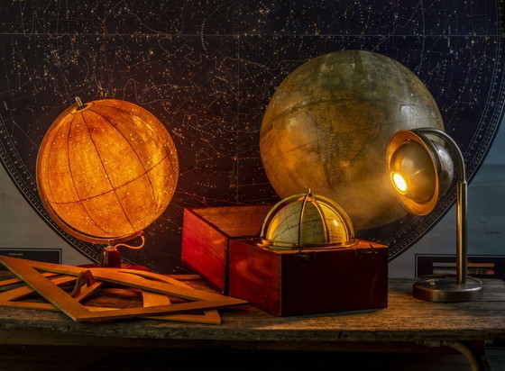 Image 1 of Starfinder Marine Navigatieapparaat, Cary & Co., 1925, Verenigd Koninkrijk