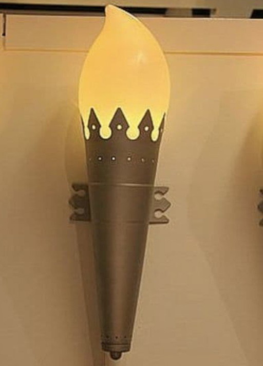 Torcia d'epoca ; Torcia Ikea Minnen Nuova