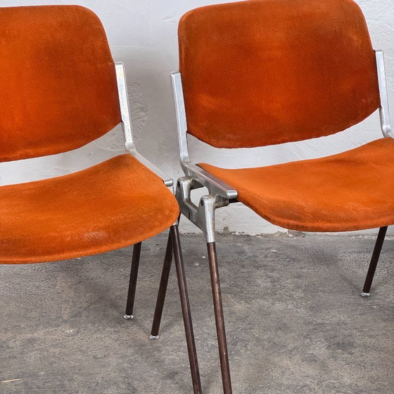 Image 1 of Set of 4 Giancarlo Piretti DSC 106 Chairs for Castelli, 1970s