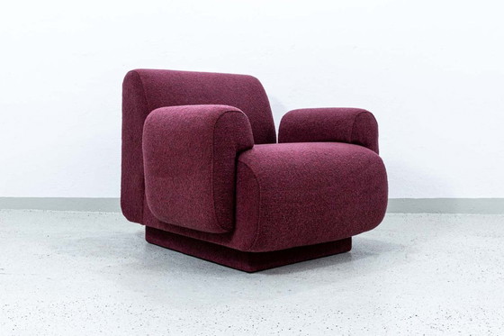 Image 1 of Vintage loungestoel van Eberhard Geißler, Oelsa, Duitsland, jaren 70.