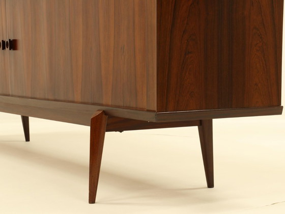 Image 1 of Grande credenza in palissandro con ante a tamburo di Oswald Vermaercke per V-Form, Belgio, anni '60