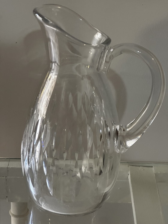 Baccarat kristallen waterkaraf, gestempeld, Epron-model - Uitstekende staat – Glazen & Karaffen, Crystal (photo 8 of 14)