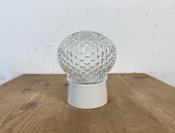 Image 1 of Lampada da soffitto vintage in porcellana bianca, anni '70