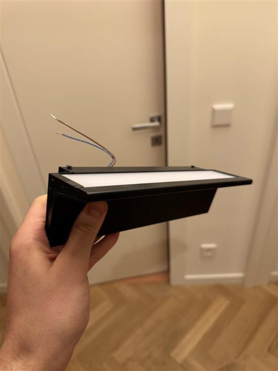 Image 1 of Applique murale Nemo Lighting ZENA noire L26 2700K 3000lm 30W