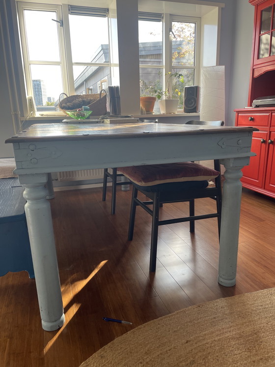 Image 1 of Wooden dining table