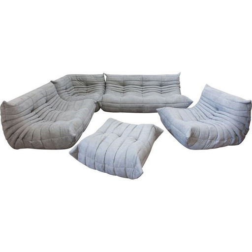 Vintage loungeset "Togo" van Michel Ducaroy voor Ligne Roset, 1973