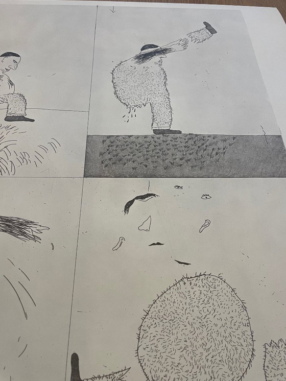 Image 1 of David Hockney, Six Fairy Tales Illustrationen zu Grimms Fairy Tales, Atelier M+M Baviera VSG/SWB...