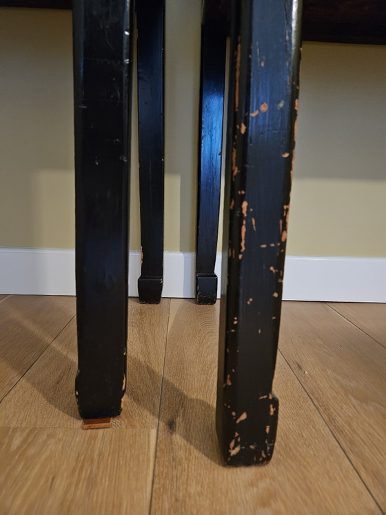 2 oosterse bruidskasten/ dressoirs – Hout, Messing (photo 4 of 15)