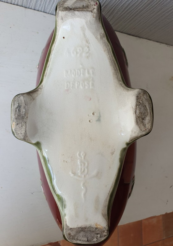 Image 1 of Jardinière De Bruyn (Fives-Lille) - Art Nouveau/36 cm
