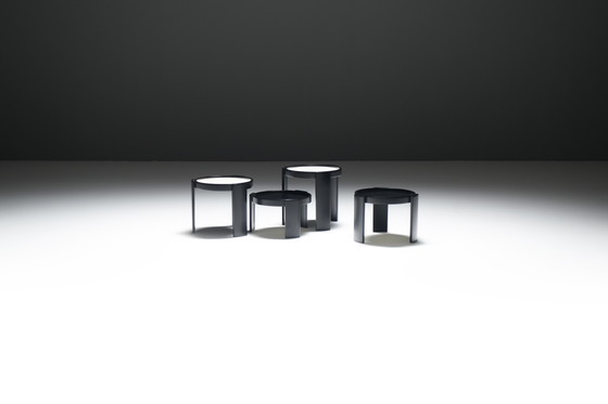 Image 1 of Tables gigognes "780" en édition limitée par Gianfranco Frattini pour Cassina Italy