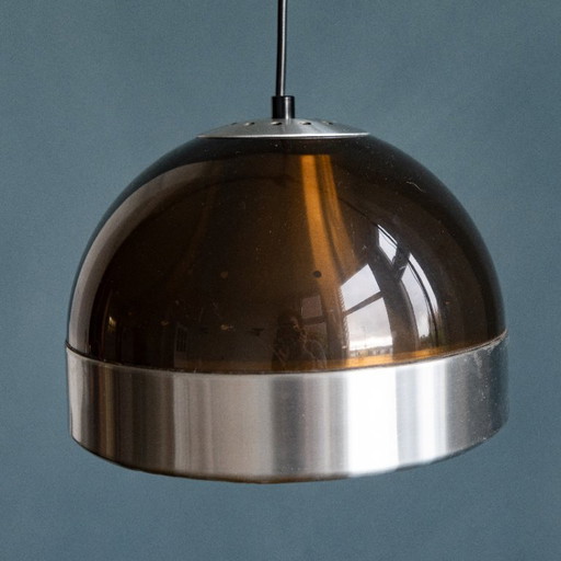 Lámpara colgante espacial de plexiglás Dijkstra de mediados de siglo