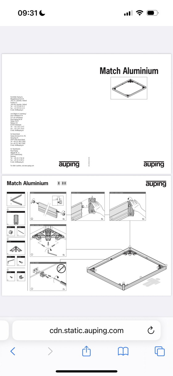 Image 1 of Letto matrimoniale Auping Copenhagen