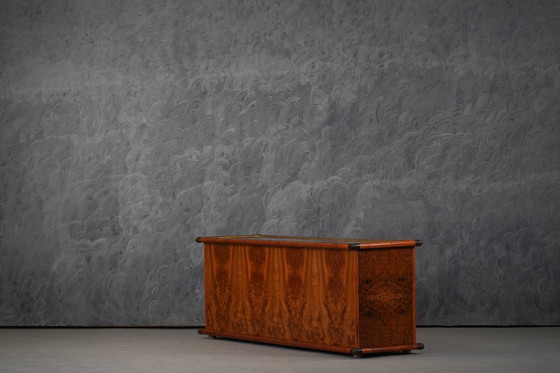 Image 1 of Buffet italien vintage en loupe d'orme, par Alberto Smania pour Studio Smania Interni, Italie, années 1960