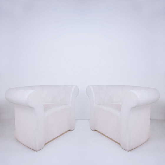 Image 1 of Paire de fauteuils Serralunga Sirchester avec éclairage, pour intérieur/extérieur