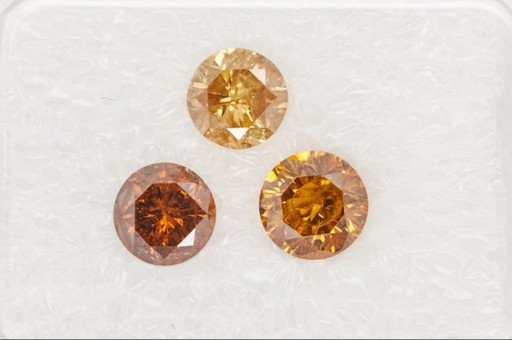 Diamond 3 pieces 1.08 carat with certificate