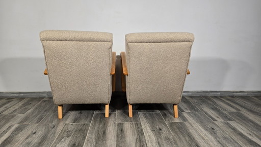 Sillones de Jindrich Halabala, juego de 2