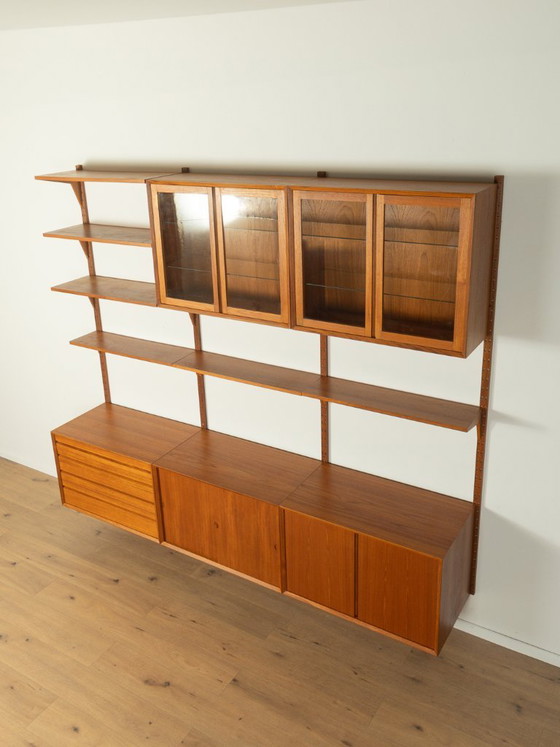 Wohnwand aus den 1960er Jahren, Poul Cadovius – Wandschrank, Glass, Wood (photo 15 of 15)