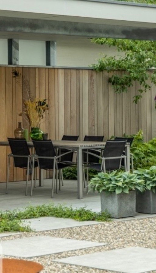 Tuinset Tribu Versus met 6 stoelen 