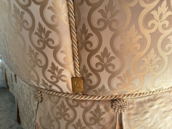 Luxury Zanaboni Pantheon Sofa Hendcraft Made In Italy – 3-5 seaters, Textile, Brass (photo 3 of 21)