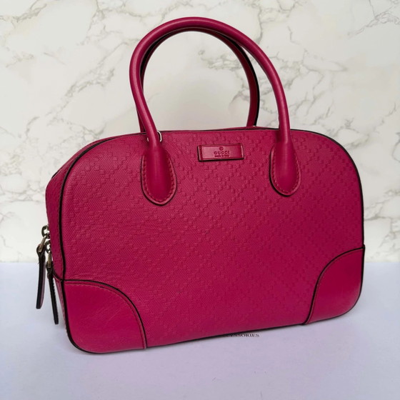 Bolso satchel Gucci Diamanté de piel rosa – Bolsos de hombro (photo 21 of 23)