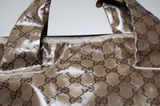 Image 1 of Gucci, Hysteria tote in coated canvas